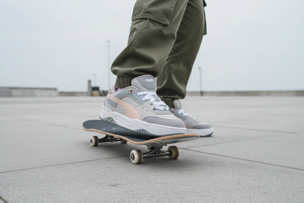 PUMA 180 Skateboarding Action Shot - Updated
