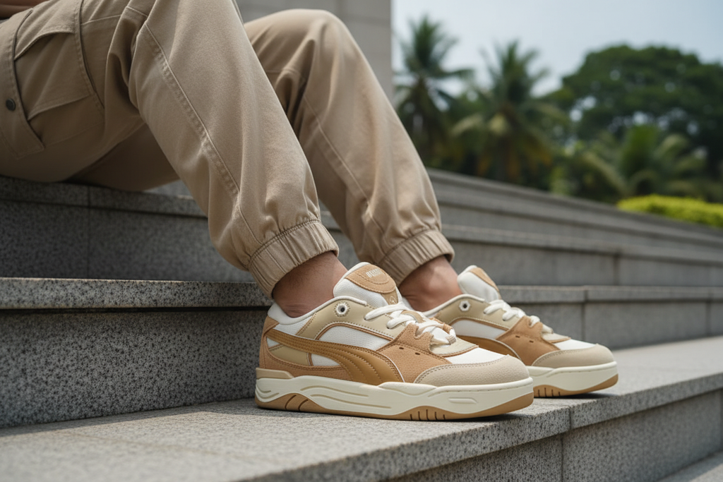 PUMA 180 Sugared Almond Street Style Shot