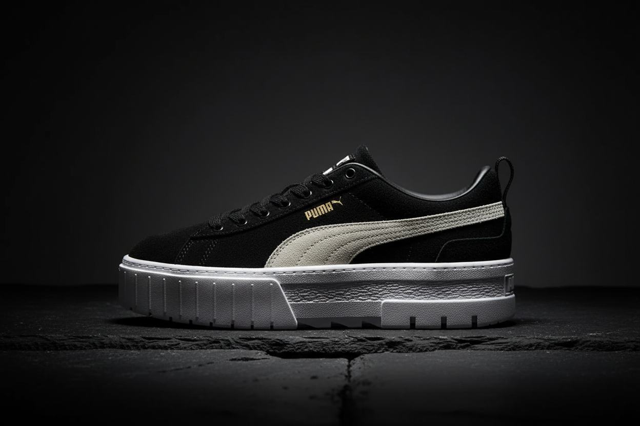 PUMA Mayze Black White Studio Photography
