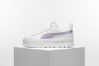 PUMA Mayze White Feather Gray Studio Photography
