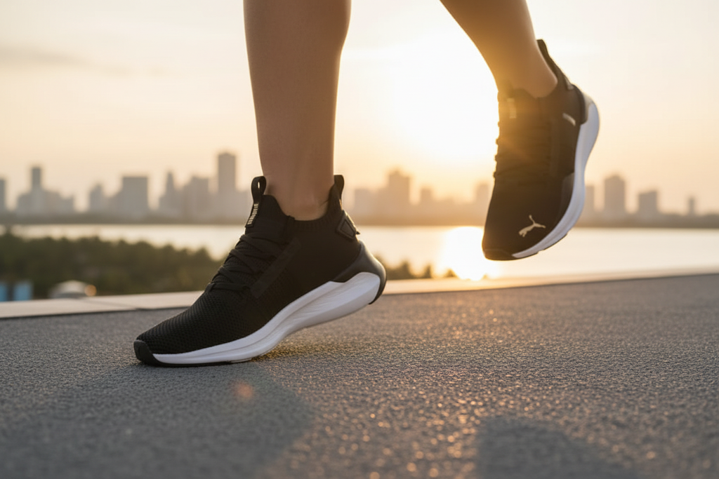 PUMA Softride Symmetry Fuzion - Natural Running Action Shot