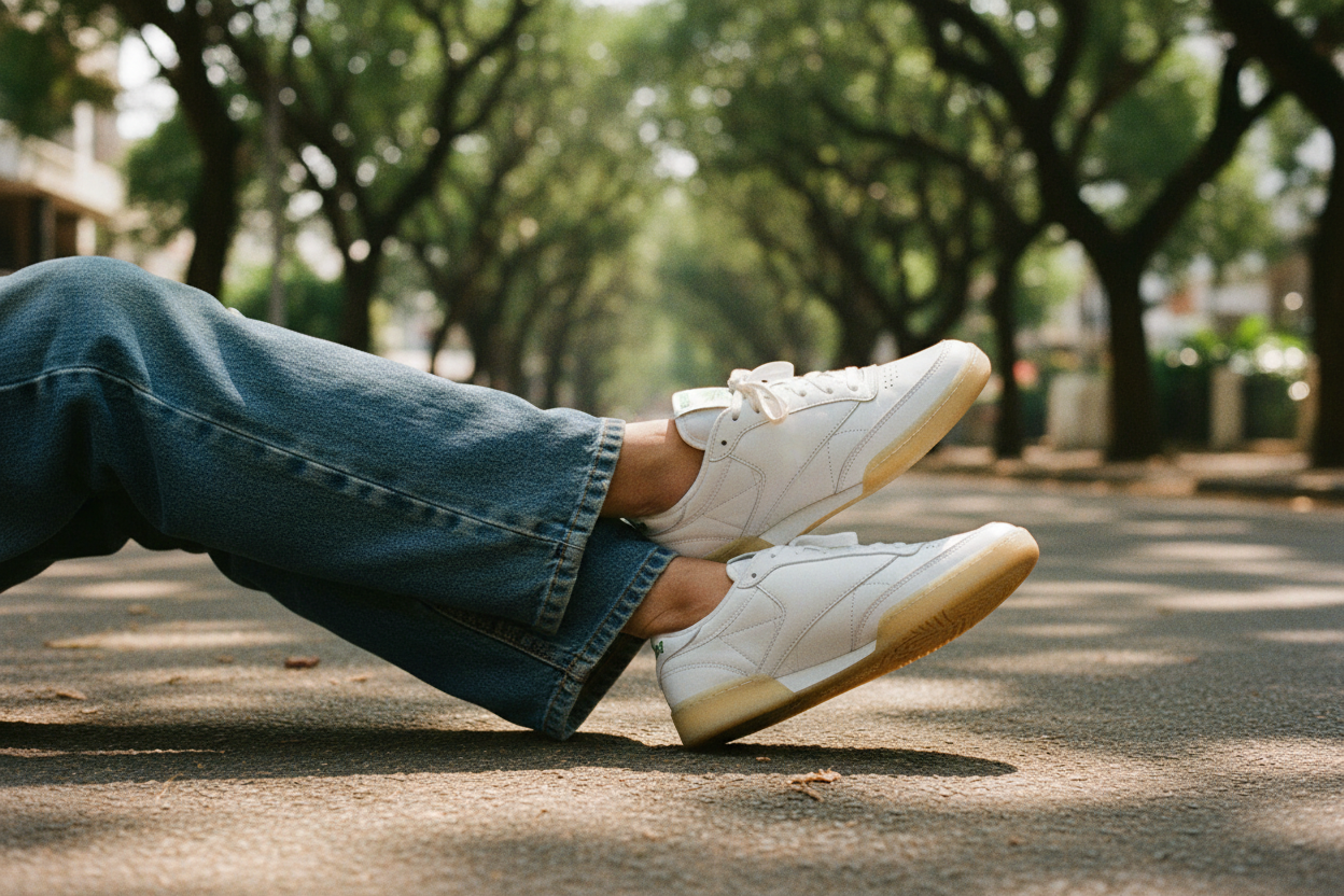 Reebok Club C 85 Vintage Shoes - Cinnamon Gardens Street Style