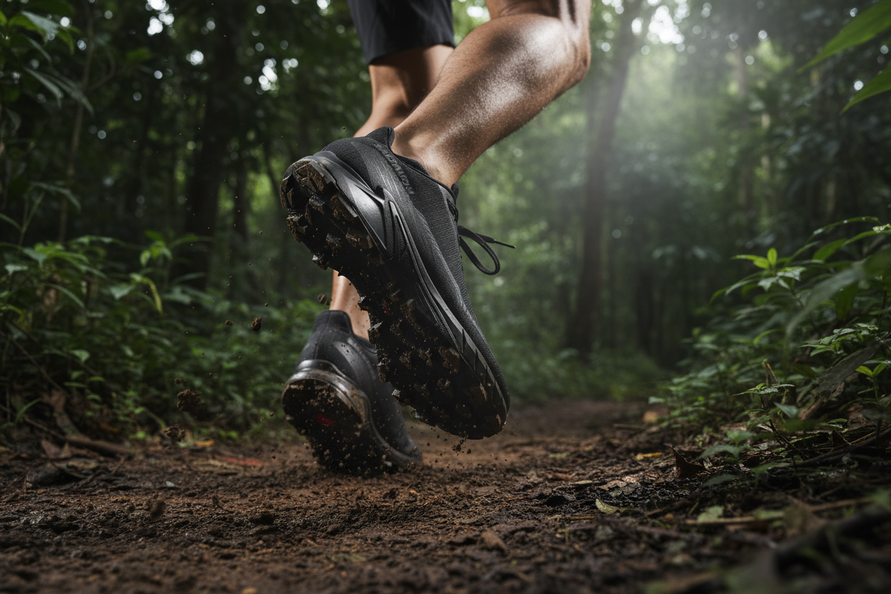 Salomon Alphacross 5 - Sri Lankan Jungle Trail Action