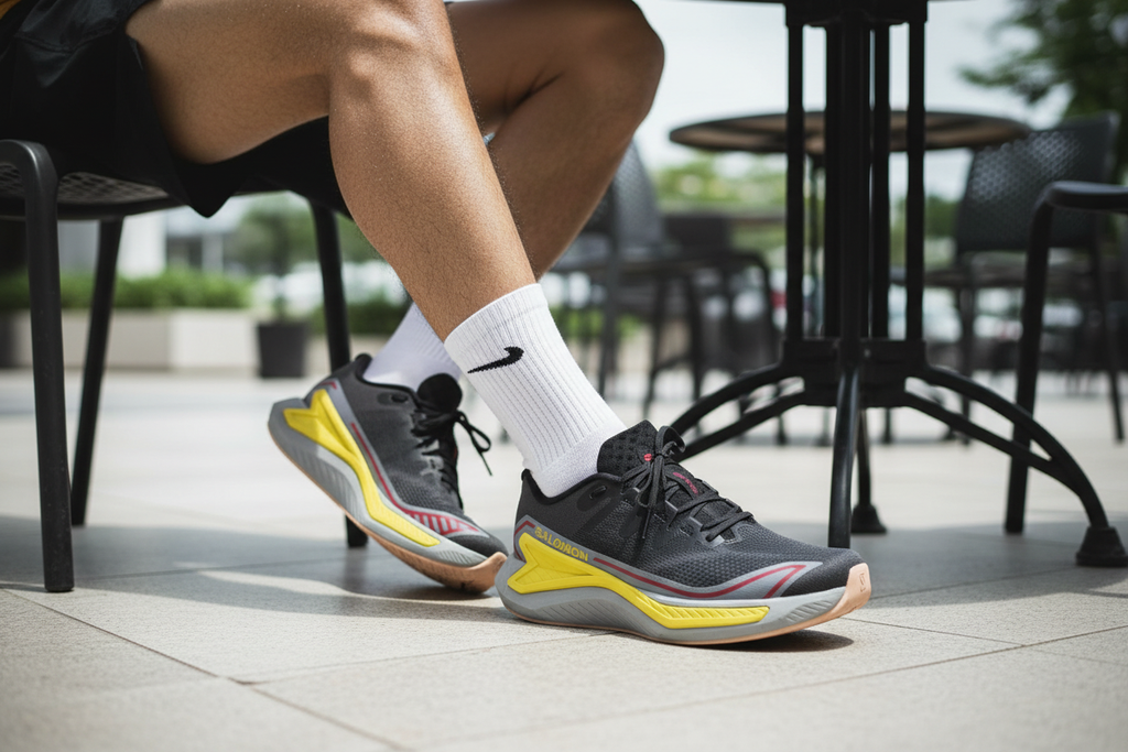 Salomon DRX Bliss Lifestyle Shot - Accurate Details