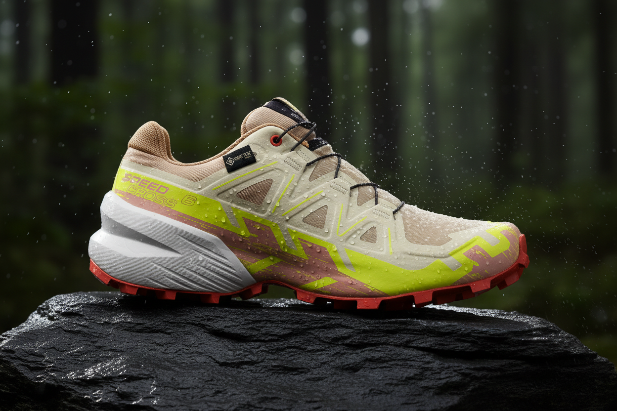 Salomon Speedcross 6 GTX Women's - Wet Slate Studio Shot