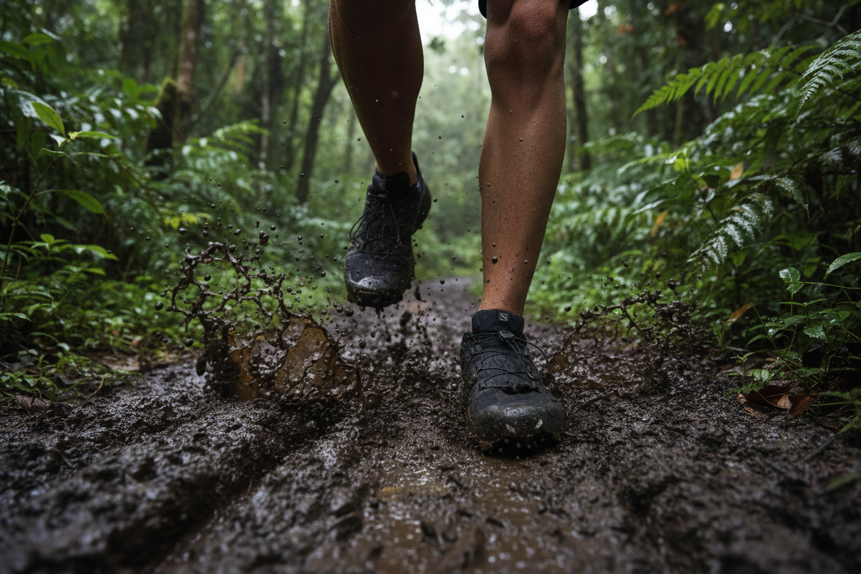 Salomon Speedcross 6 - Sinharaja Rainforest Trail Action