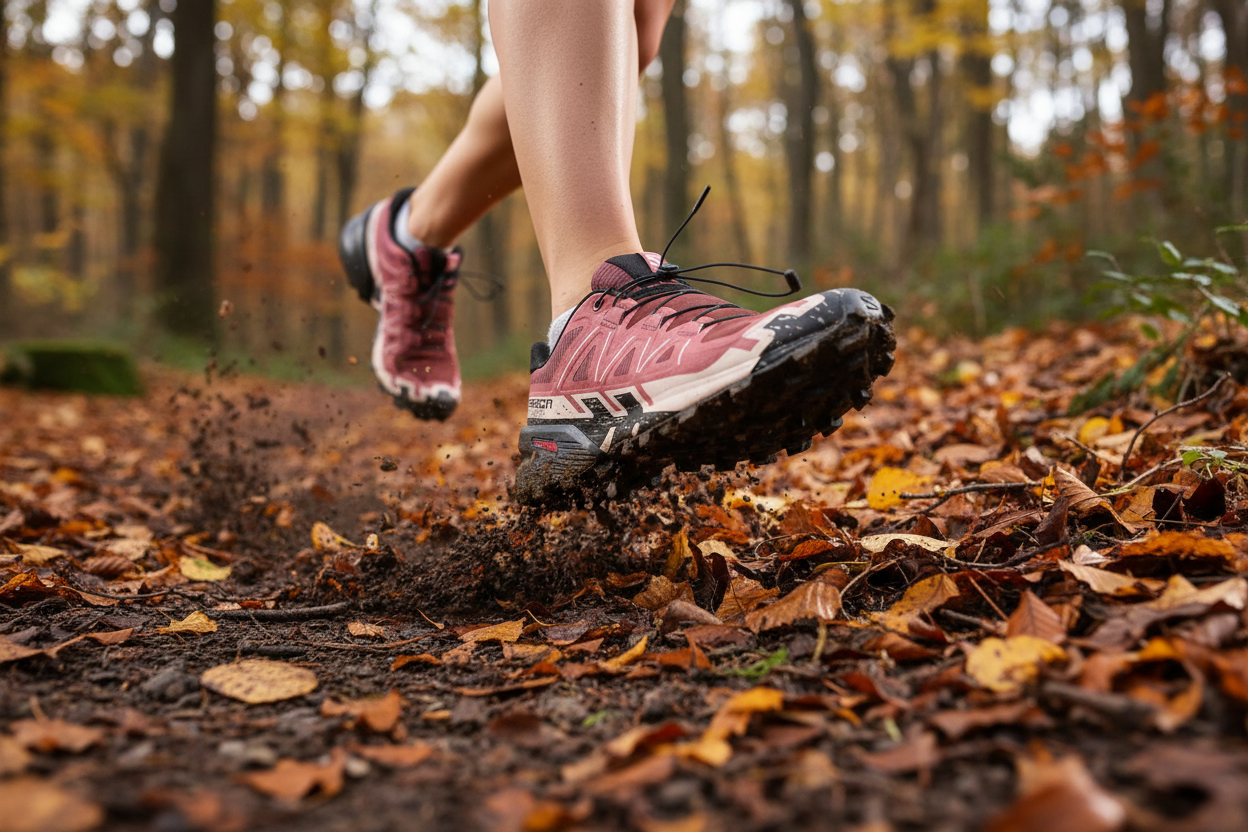 Salomon Speedcross 6 Women's - Forest Trail Action