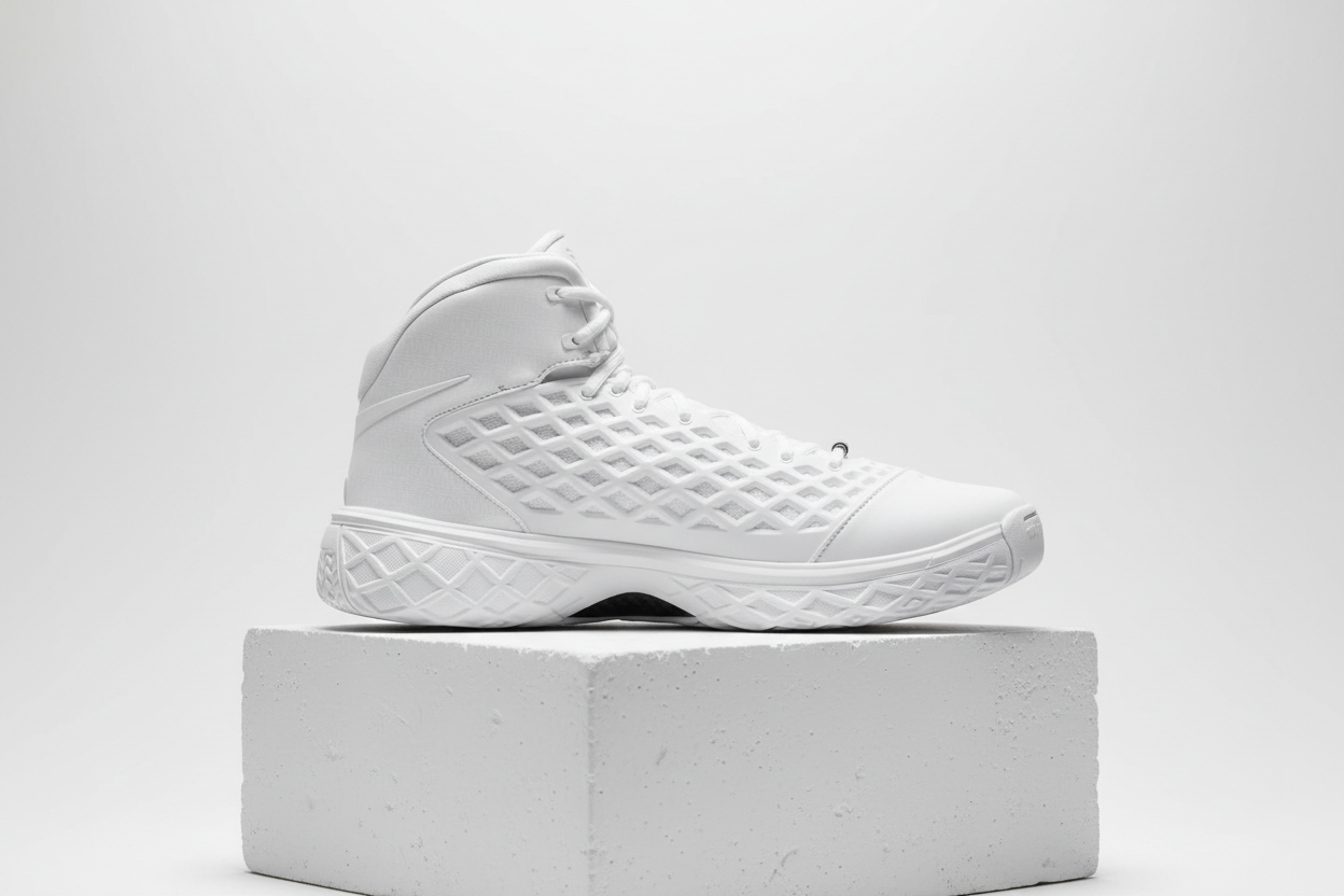 White-on-White Studio Shot